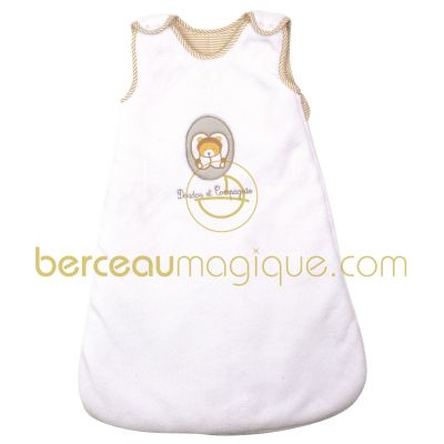 Gigoteuse blanche Tendre ours (70 cm) par Doudou et Compagnie
