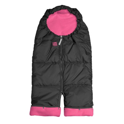 Combizip noir et framboise (taille 2) par Red Castle