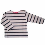 Tshirt enfant manches longues marini�re bleu (6 mois) par Nice Kids