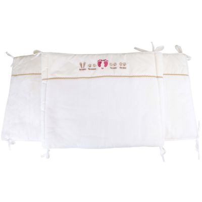 Tour de lit Petits pieds (50 x 180 cm) par La maison des abeilles