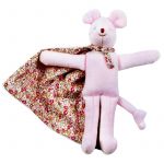 Doudou souris avec cape imprim�e (20 cm) - Trousselier