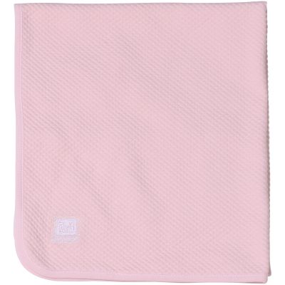 Couverture Fleur de coton rose (80 x 70 cm) par Red Castle