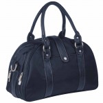 Sac � langer �paule satin� marine par L�ssig 