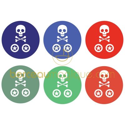 Sticker Frise Pirate  par Art for Kids