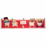Range-doudous framboise personnalisable - Les Griottes