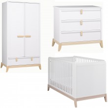 Liste de naissance Bébé Gavroche Mouche bébé Parure de lit Flocon La