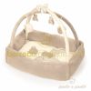 Aire d'�veil toile de jouy beige