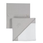 Cape de bain grise Pluie d'�toile  - Tartine et Chocolat
