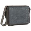 Sac � langer Casual Flowerstitch gris