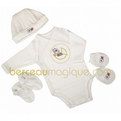 Set maternit� manches longues Oscarine et L�ontine par Noukie's