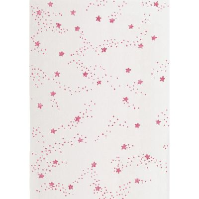 Tapis constellation d'étoiles roses (120 x 170 cm)
