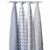 Lot de 4 maxi-langes Etoile bleue
