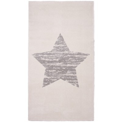 Tapis enfant lucero étoile beige (80 x 150 cm)