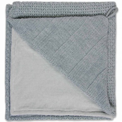 Cape de bain robust mix gris (80 x 80 cm)