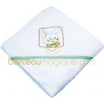 Sortie de bain vert (80 x 80 cm) - Babycalin