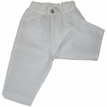 Pantalon de bapt�me blanc (6 mois � 8 ans) - Nice Kids
