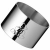 Rond de serviette Charlie Bear (m�tal argent�)