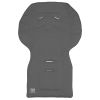 Assise pour pousette canne r�versible gris fonc�