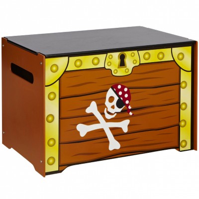 Coffre à jouets pirate