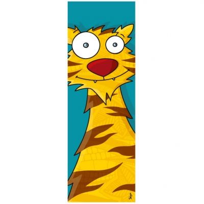 Tableau tête de tigre (20 x 60 cm)