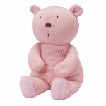 Peluche Gaston l'ourson rose (12 cm) - Tartine et Chocolat