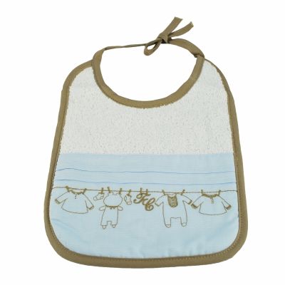 Bavoir ciel Trousseau (Petit mod�le) par Tartine et Chocolat