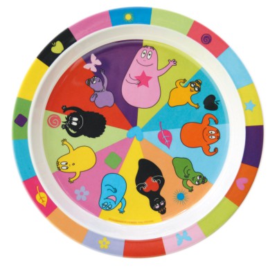 Assiette plate Barbapapa par Petit Jour Paris