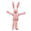 Lapin hochet bio rouge (20 cm)