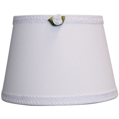 Abat-jour linen nature pour lampe (20 x 15 cm)