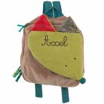 Sac � dos loup personnalisable Jolis pas beaux - Moulin Roty