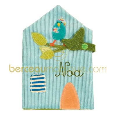 Album photos textile personnalisable Balthazar et Valentine par Moulin Roty