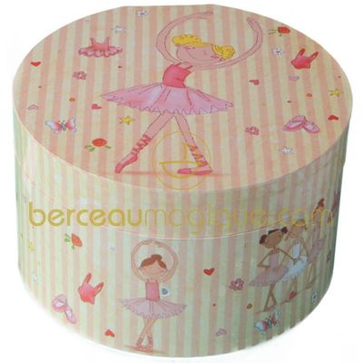 Bo�te � musique ronde Ballerine par Trousselier