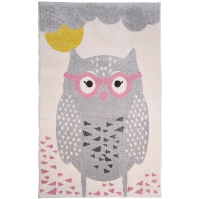 Tapis fille pepa chouette (100 x 150 cm)