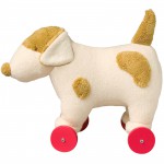 Peluche Chien � roulettes (32 cm) - Trousselier