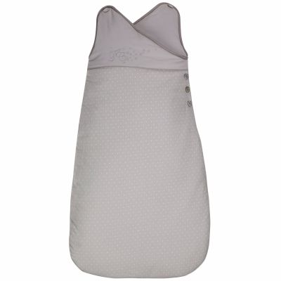 Gigoteuse gris clair Pluie d'�toile (90cm) par Tartine et Chocolat