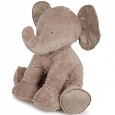 Peluche Ferdinand l'�l�phant taupe (90 cm) par Tartine et Chocolat