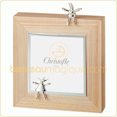 Cadre photo Folletto (9 x 9 cm) par Christofle