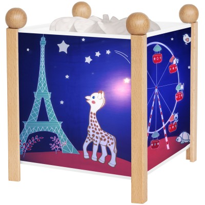 Lanterne magique sophie la girafe naturelle
