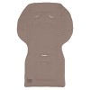 Assise pour poussette canne reversible taupe