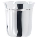 Timbale �vas�e perles (argent massif 925�) - Aubry Cadoret