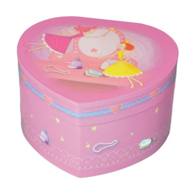 Coeur musical Fille robe et accessoires par Trousselier