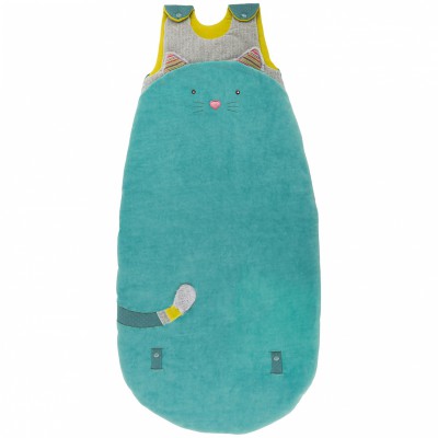 Gigoteuse chat bleu les pachats (90/110 cm)