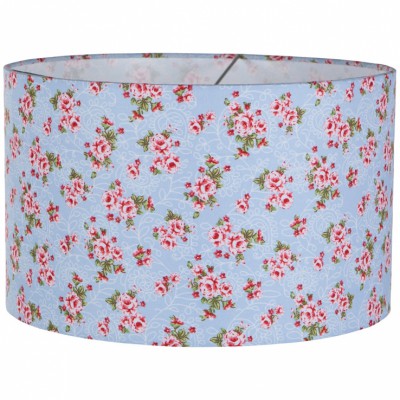 Suspension complète floral rose et bleu (30 x 20 cm)