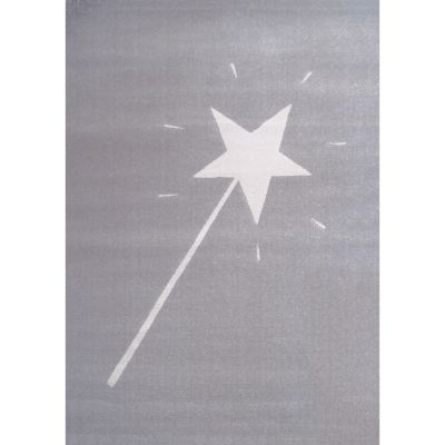 Tapis baguette magique gris (120 x 170 cm)
