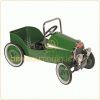 Voiture en m�tal � p�dales classic verte 