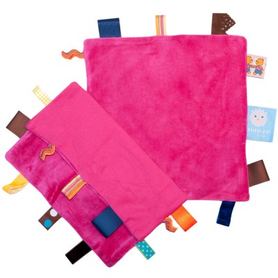 Doudou ''Sweet dreaming'' fuchsia par Snoozebaby