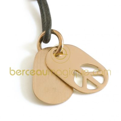 Pendentif Woodstock (Or jaune) par Mikado