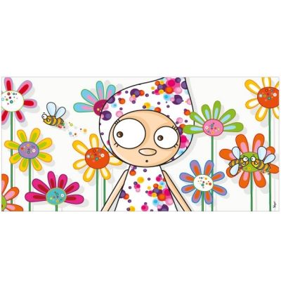 Tableau perlimpinpin (38 x 78 cm)