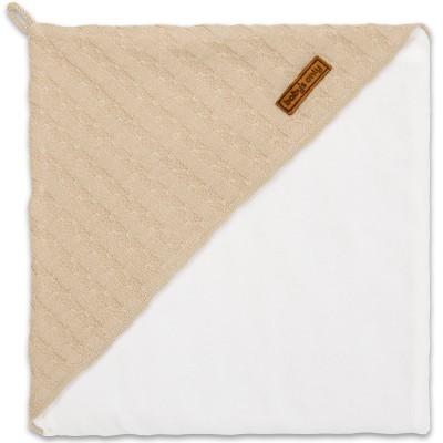 Cape de bain ultra fin beige (80 x 80 cm)