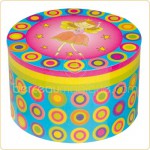Bo�te � musique ronde f�e et bulles - Trousselier